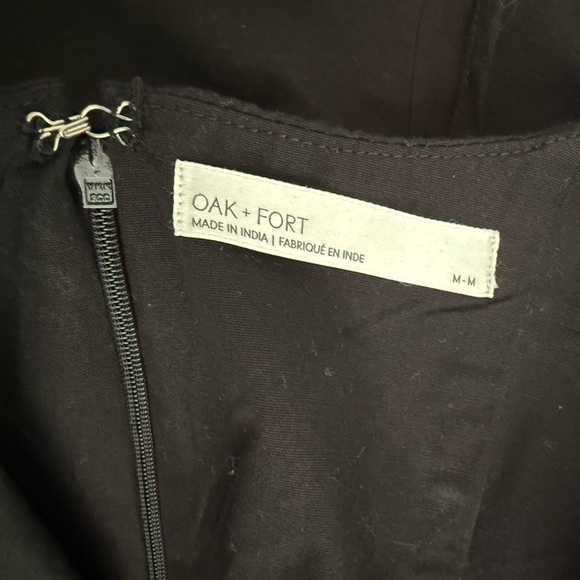 OAK + FORT Black Sleeveless Maxi Dress - Picture 4 of 5